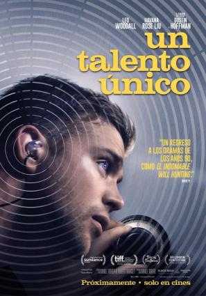 Cartel de UN TALENTO ÚNICO