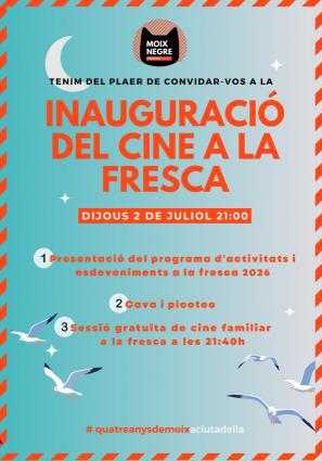 🎬 Inauguración del Cine a la Fresca 2026