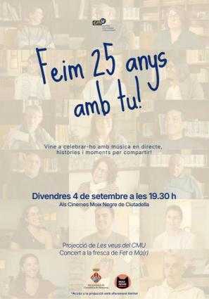 🎓 25 ANYS DEL CENTRE MUNICIPAL UNIVERSITARI