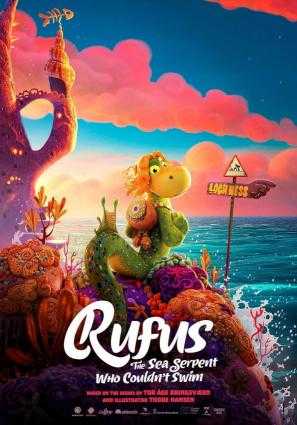 Cartel de Rufus, la serpiente que no sabía nadar