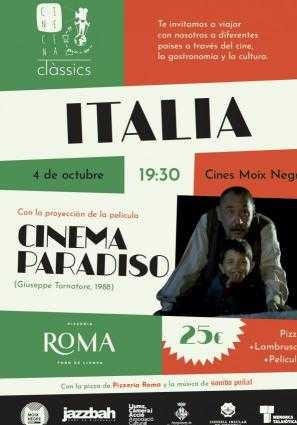 🎬🍕 CINE-CENA CLASSICS · ITALIA · CINEMA PARADISO