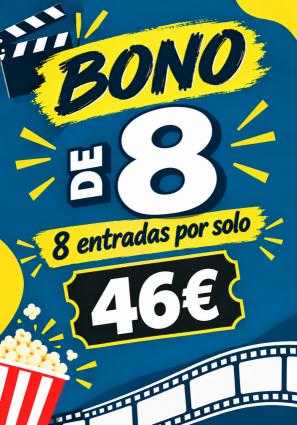 BONO 8 Películas.(VALIDO SOLO PARA PELICULAS 2D)