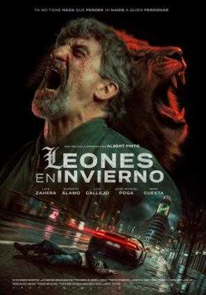 Leones en invierno