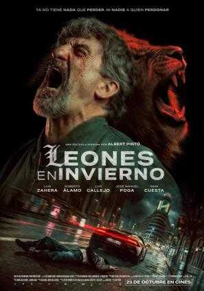 Leones en invierno